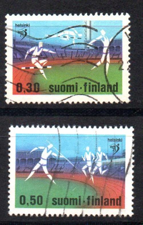 Finlandia A&ntilde;o 1971 N&ordm; Yvert 659/60 (o)